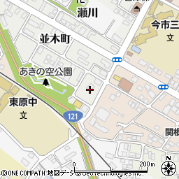 栃木県日光市並木町10周辺の地図