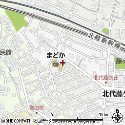 富山県富山市北代藤ケ丘4137-6周辺の地図