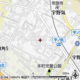 石川県かほく市宇野気ト114-5周辺の地図