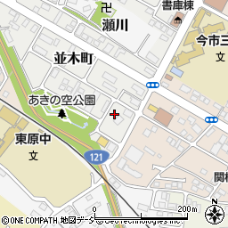 栃木県日光市並木町10-1周辺の地図