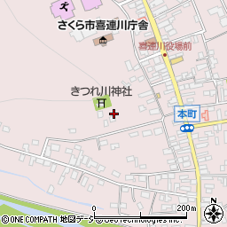 栃木県さくら市喜連川4490周辺の地図