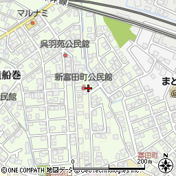 呉羽新富田町第2公園周辺の地図