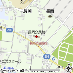富山市立長岡公民館周辺の地図