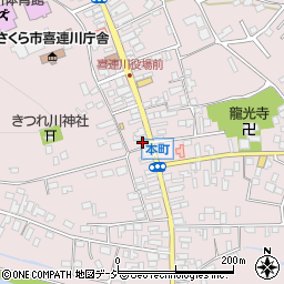 栃木県さくら市喜連川4437周辺の地図