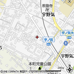 石川県かほく市宇野気ト120周辺の地図