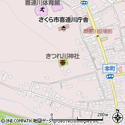 きつれ川神社周辺の地図