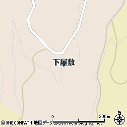 富山県小矢部市下屋敷周辺の地図