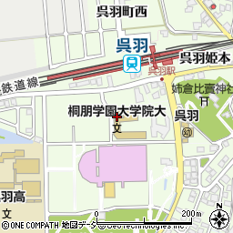 桐朋学園大学院大学周辺の地図