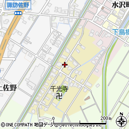 富山県高岡市美川町周辺の地図