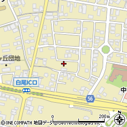 石川県かほく市白尾ル203周辺の地図