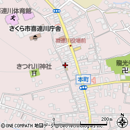 栃木県さくら市喜連川4432周辺の地図