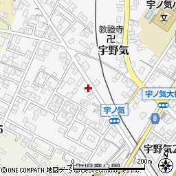 石川県かほく市宇野気ト115-1周辺の地図