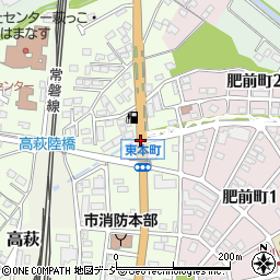 東本町周辺の地図