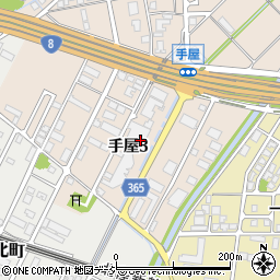富山県富山市手屋3丁目周辺の地図