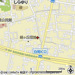 石川県かほく市白尾ヌ9-6周辺の地図