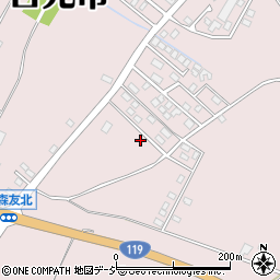 栃木県日光市森友1211-17周辺の地図