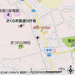 栃木県さくら市喜連川4429周辺の地図