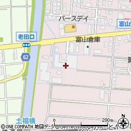 富山倉庫株式会社　呉羽営業所周辺の地図