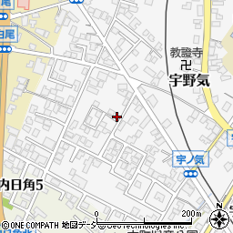 石川県かほく市宇野気ト112-34周辺の地図
