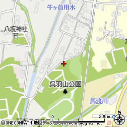 呉羽山公園トイレ１周辺の地図
