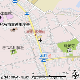 栃木県さくら市喜連川4360周辺の地図
