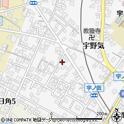 石川県かほく市宇野気ト112-44周辺の地図