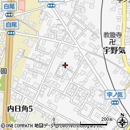 石川県かほく市宇野気ト112-31周辺の地図