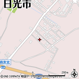 栃木県日光市森友1211-55周辺の地図