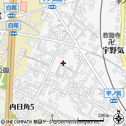 石川県かほく市宇野気ト112-30周辺の地図