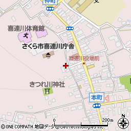 栃木県さくら市喜連川4424周辺の地図