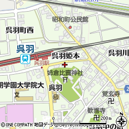 谷井酒店周辺の地図