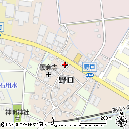〒930-0173 富山県富山市野口の地図