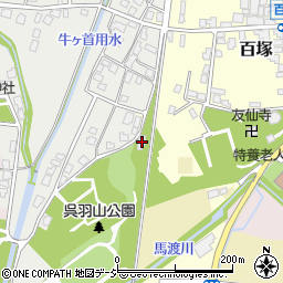 富山県富山市百塚269-4周辺の地図