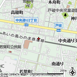 富山県射水市戸破中央通り２丁目2103周辺の地図