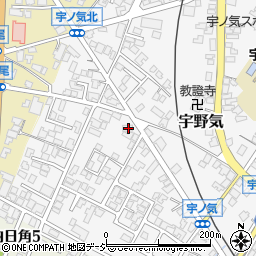 石川県かほく市宇野気ト112周辺の地図