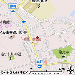 栃木県さくら市喜連川4364周辺の地図