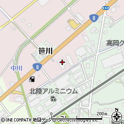 富山県高岡市宝来町930周辺の地図