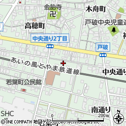 富山県射水市戸破中央通り２丁目2101周辺の地図