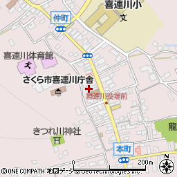 栃木県さくら市喜連川4416周辺の地図