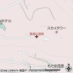 喜連川温泉周辺の地図