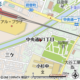 富山県射水市戸破（中央通り１丁目）周辺の地図