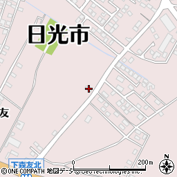 栃木県日光市森友1138-7周辺の地図
