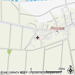 長野県中野市三ツ和318周辺の地図