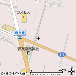 栃木県日光市森友1021-5周辺の地図