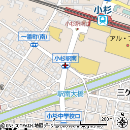 駅南周辺の地図