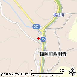 富山県高岡市福岡町西明寺2248周辺の地図