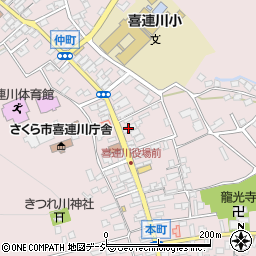 栃木県さくら市喜連川4367周辺の地図