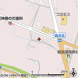 栃木県日光市森友937-9周辺の地図