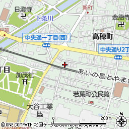 富山県射水市戸破中央通り２丁目2081周辺の地図