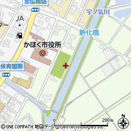 石川県かほく市森ル周辺の地図